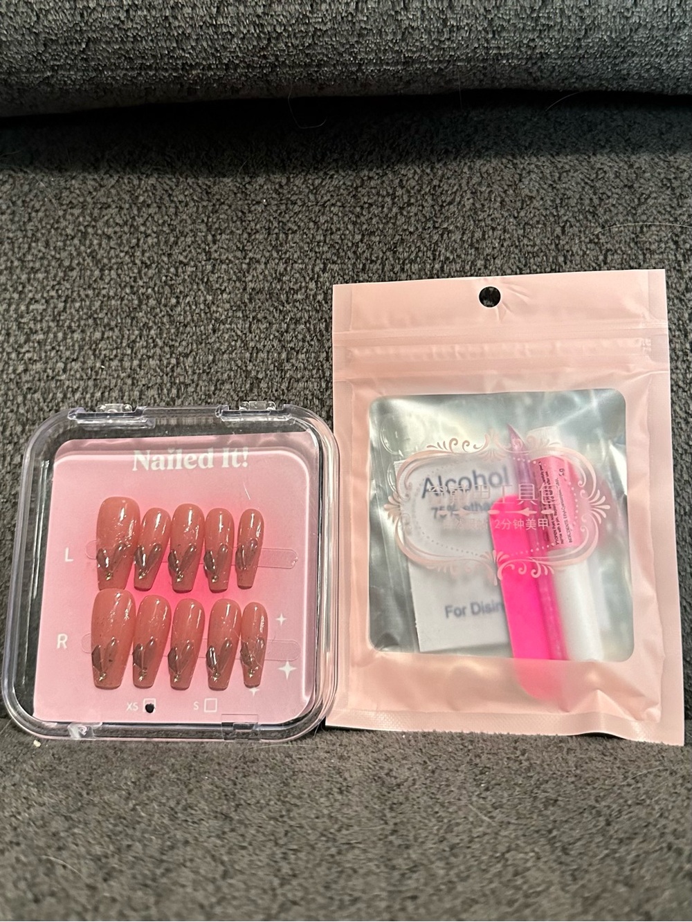 Nailed It Press-On Nail Set- Size XS